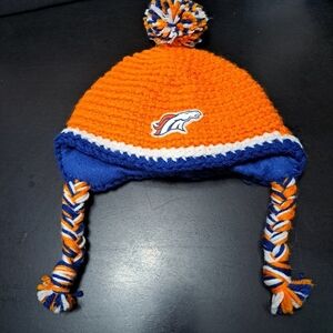 Denver Broncos Orange & Blue Knit Hat    Size S/M